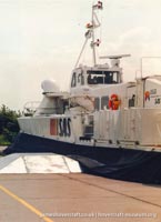 AP1-88 hovercraft with the Scandinavian company SAS -  (credit: The <a href='http://www.hovercraft-museum.org/' target='_blank'>Hovercraft Museum Trust</a>).